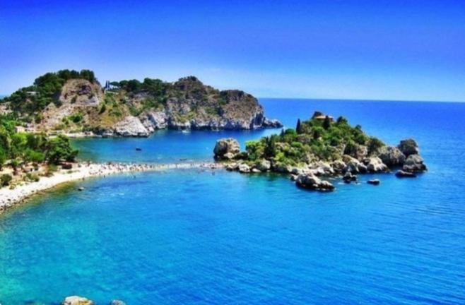 Romantica casa a Taormina Esterno foto