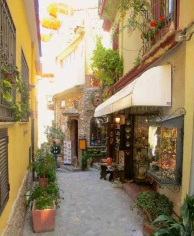 Romantica casa a Taormina Esterno foto